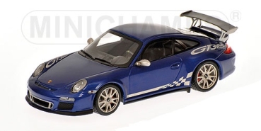 400069101 PORSCHE 911 GT3 RS 3.8 (997 II) – 2009 – BLUE METALLIC 1:43